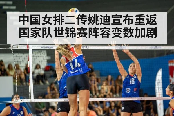 中国女排二传姚迪宣布重返国家队世锦赛阵容变数加剧